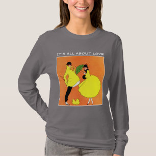 It's all about Love. Valentine's Day Gift T-Shirts