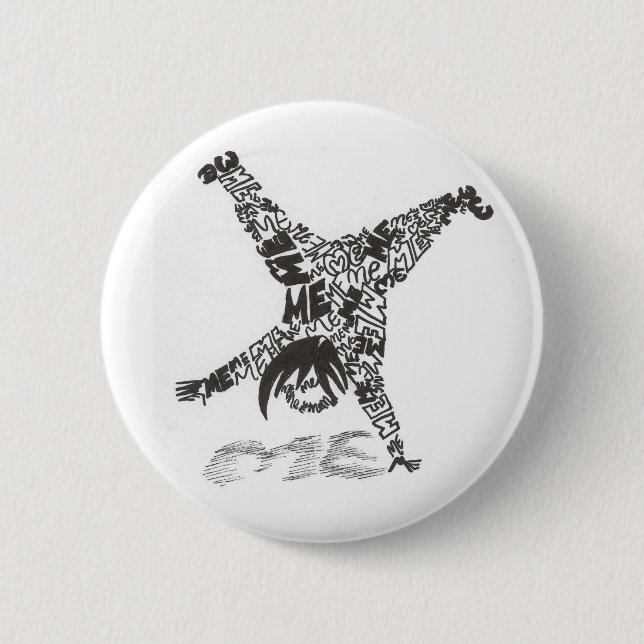 It's All About Me! 6 Cm Round Badge (Front)