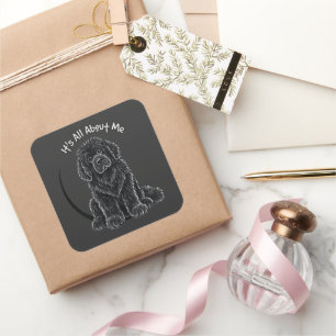 It's All About Me (as it should be) Square Sticker