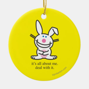 It's All About Me Ceramic Tree Decoration