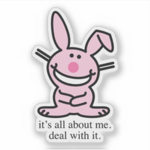 It's all about me deal with it funny bunny Mug