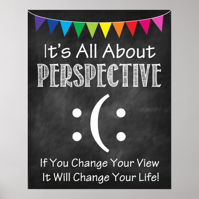 IT'S ALL ABOUT PERSPECTIVE! POSTER (Front)