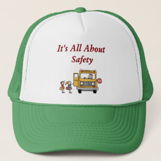It's All About Safety School Bus Driver Hat