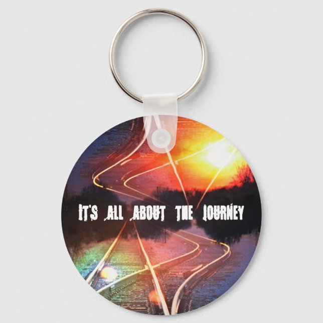 It's all about the Journey Keychain (Front)