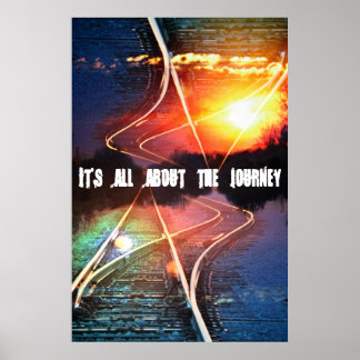 It's all about the journey poster