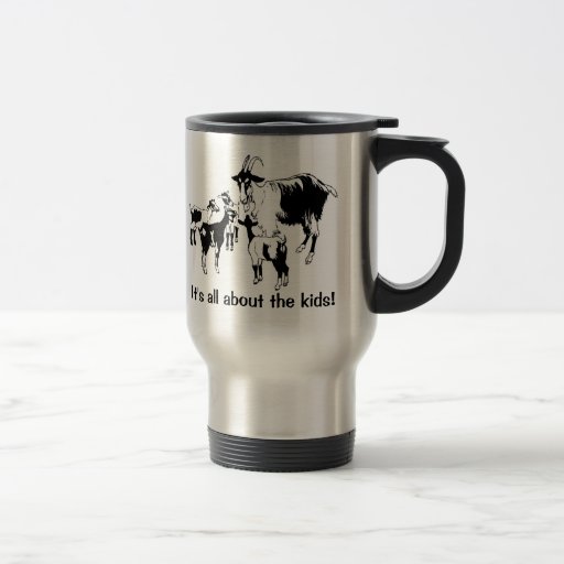 Image of It's all about the kids! Goat travel mug 4-H