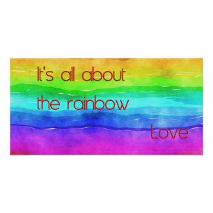It's All About The Rainbow Love 03 Poster