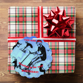 It's All About The Scooter - Scooter Rider Ornamen Tree Decoration Card