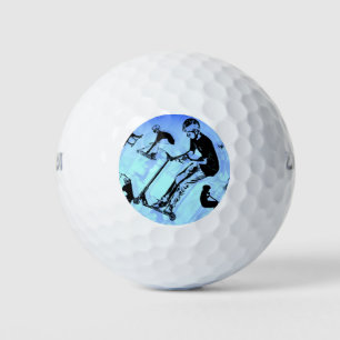 It's All About The Scooter! - Scooter Tricks Golf Balls