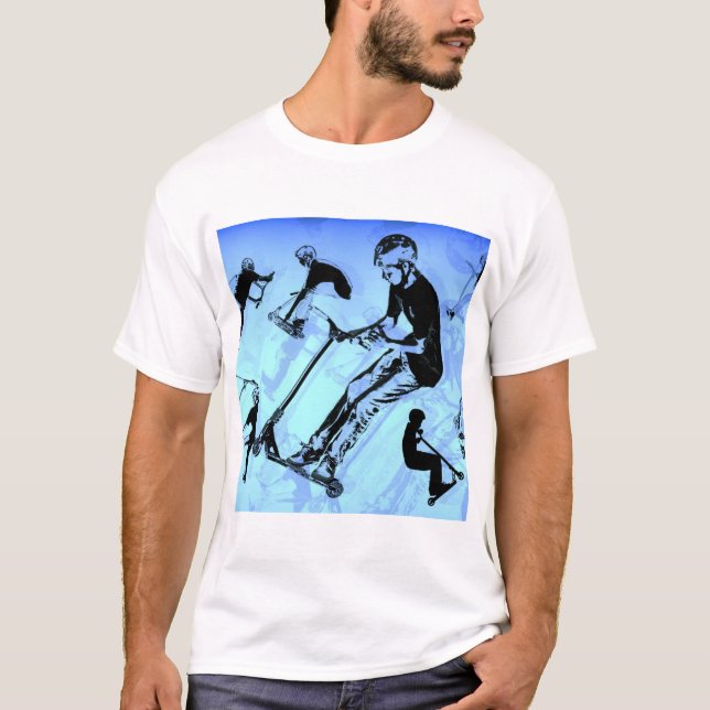 It's All About The Scooter! - Scooter Tricks T-Shirt (Front)