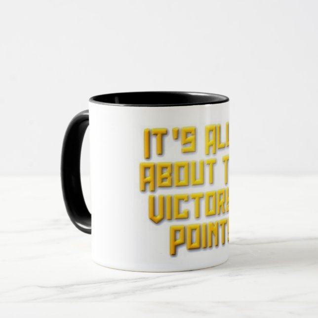 It's all about the Victory Points Mug (Front Left)
