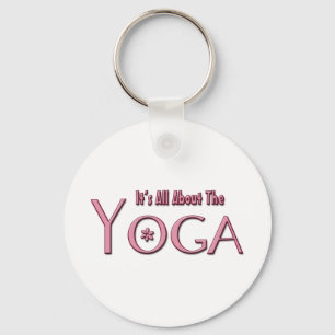 It's All About The Yoga Key Ring