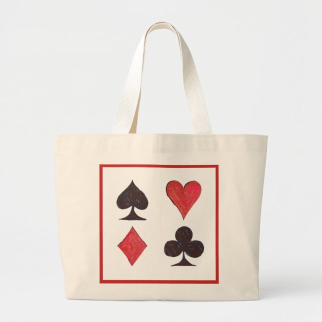 It's all Aces.. Playing Card Tote (Front)