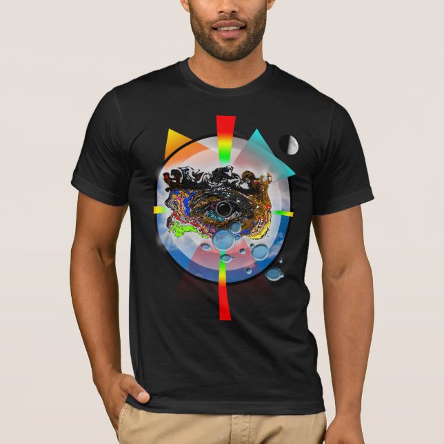 It's All Dark 2 - Black T T-Shirt (Front)