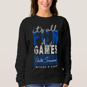 Its All Fun And Game Mail Carrier Postman Outfit Sweatshirt