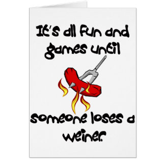 It's All Fun And Games till someone loses a weiner