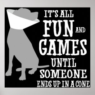 Its all fun and games until someone ends up in a poster