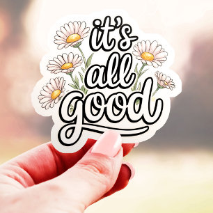 It's All Good Daisy Flower Vinyl