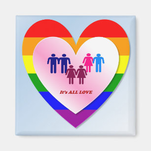 It's All Love Magnet