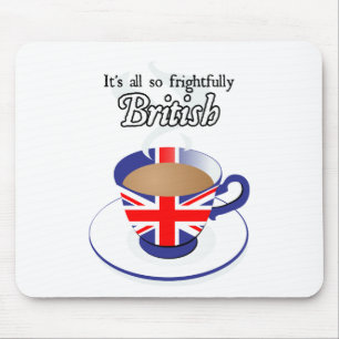 It's All So Frightfully British Mouse Mat