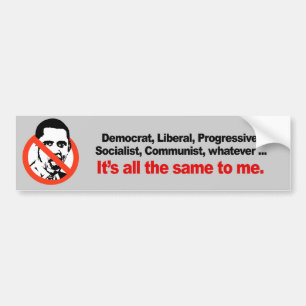 ITS ALL THE SAME TO ME BUMPER STICKER