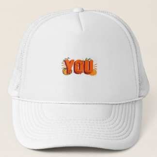 It's Always Been You Retro Pumpkin Fall Autumn Trucker Hat