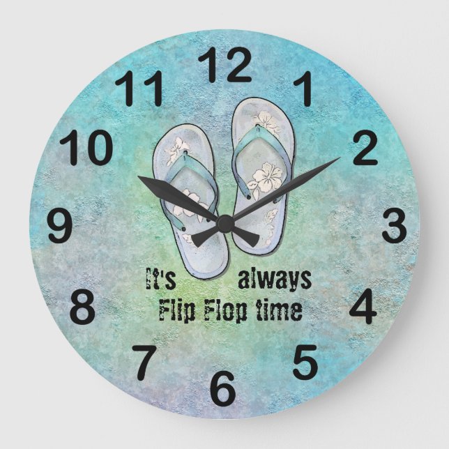 It's always Flip Flop Time Clock (Front)