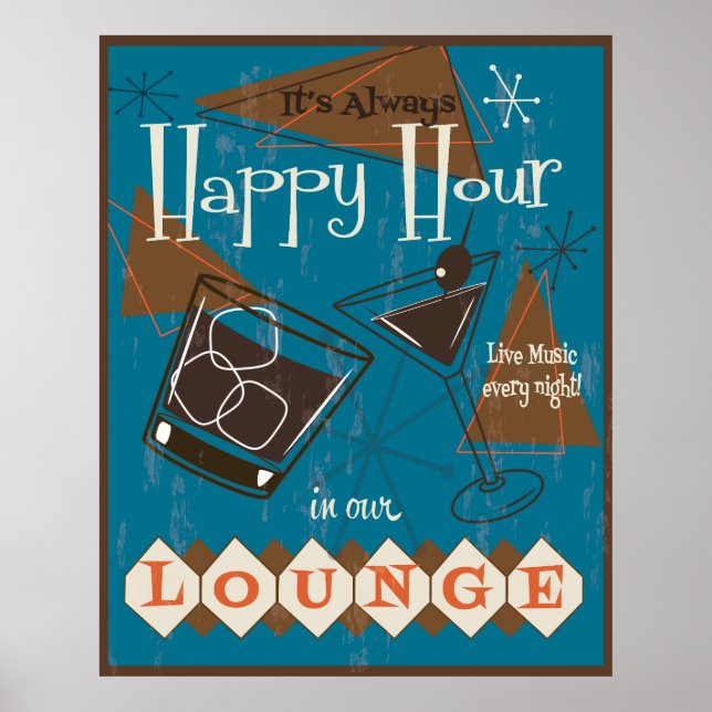 It's Always Happy Hour Poster (Front)