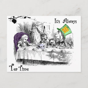 It's Always Tea Time Postcard