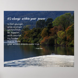 It's always within your power...Poster Poster