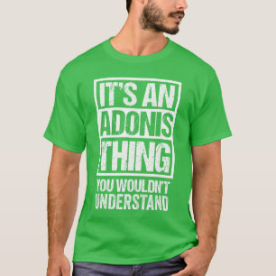 Its An Adonishing You Wouldnt Understand First Nam T-Shirt