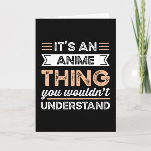 It's an Anime Thing Funny Manga Gift Card