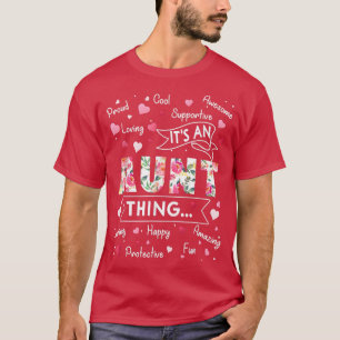 It's an Aunt Thing Funny Sayings Cute Grandma Moth T-Shirt