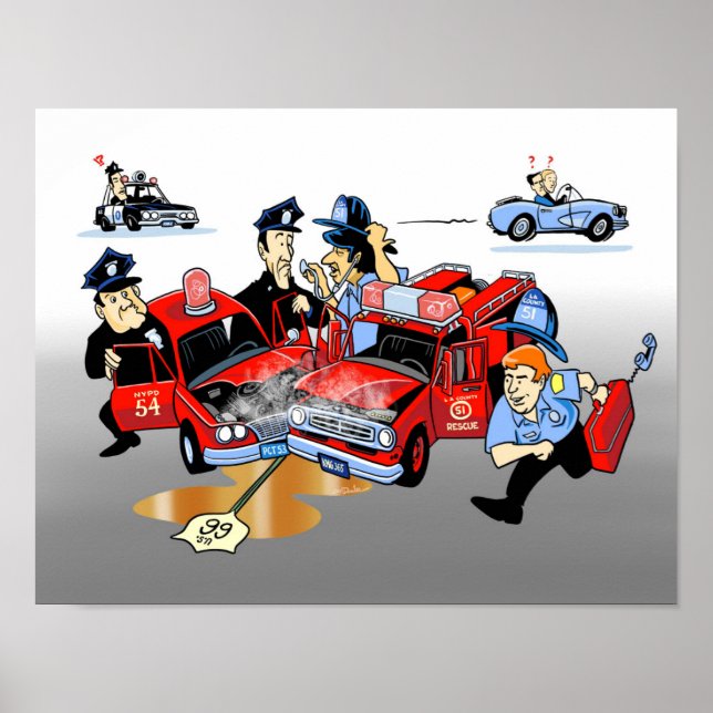 It's an Emergency! Where are you? Poster (Front)