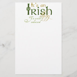 It's an Irish Thing Stationery