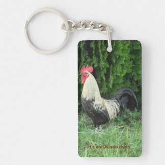 It's An Oviedo Thing Chicken Keychain