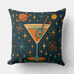 Its Atomic Martini Time Cosmic Stars Cushion