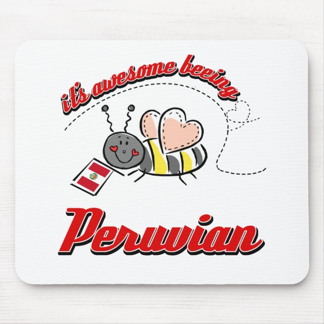 It's awesome beeing Peruvian Mouse Mat (Front)