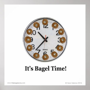 It's Bagel Time! Poster