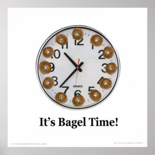 It's Bagel Time! Poster