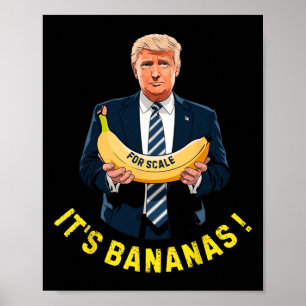 It's Banana (for Scale) Starship Funny Trump Tee 0 Poster