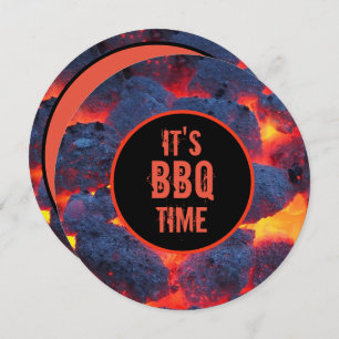 It's BBQ time invitation