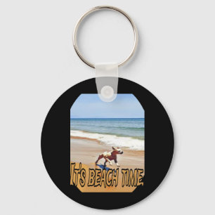 Its Beach Time Key Ring