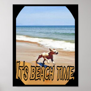 Its Beach Time Poster