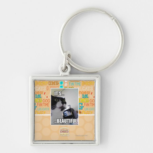 It's Beautiful Key Ring (Front)