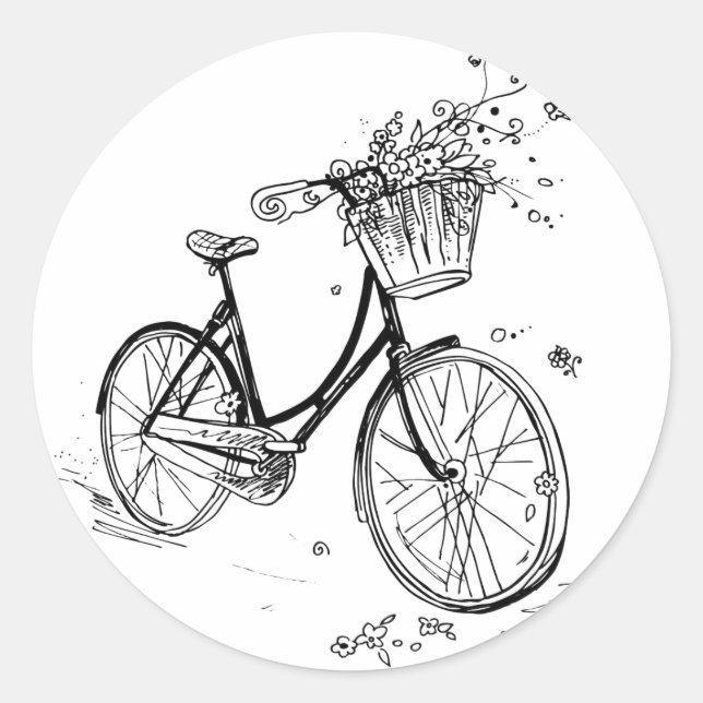 It's Beautiful Outside Classic Round Sticker (Front)