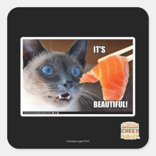 It's Beautiful! Square Sticker