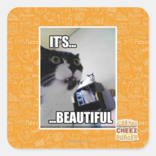 It's Beautiful Square Sticker