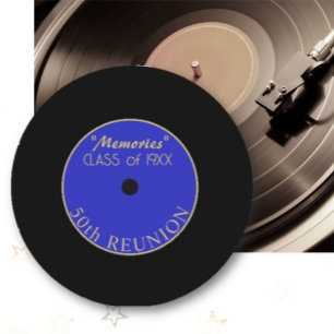It's Been 50 years!  Class reunion coasters
