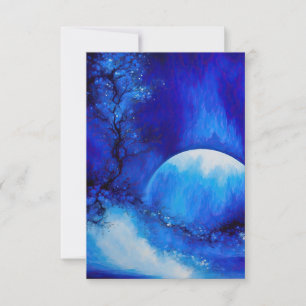 IT'S BEEN A BLUE MOON THANK YOU CARD